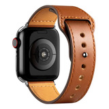 Correa Piel Premium Lujo Compatible Con Apple Watch