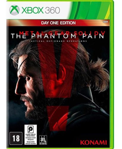 Jogo Xbox 360 - Metal Gear Solid V The Phanton Pain Original