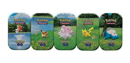 Pokemon Tcg Pokemon Go Mini Tin 5 Modelos