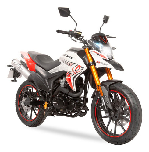 Forro Moto Broche + Ojillos Goliat Gx 250cc White 2023