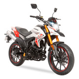 Forro Moto Broche + Ojillos Goliat Gx 250cc White 2023