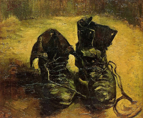 Cuadro   Un Par De Zapatos   Y Otros Van Gogh 70x50