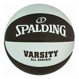 Spalding Varsity Baloncesto Para Exteriores Negro/azul Color Negro/celeste