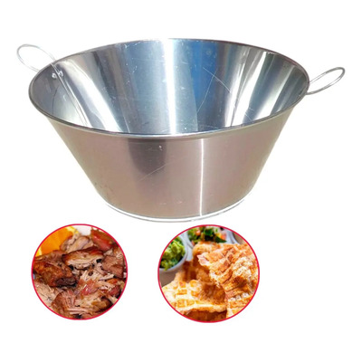 Cazo #60 Acero Inox, Carnitas, Freir Frituras, Papas Churros | Envío gratis