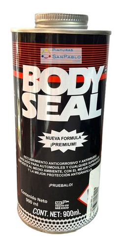 Recubrimiento Body Seal Bed Liner Anticorrosivo Rudo 900ml.