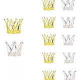60 Piezas Mini Coronas De Diamantes Para Decoración.