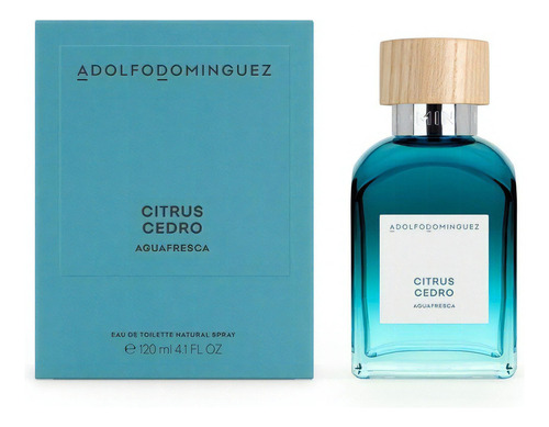 Perfume Hombre Adolfo Dominguez Af Citrus Cedro Edt 120 Ml