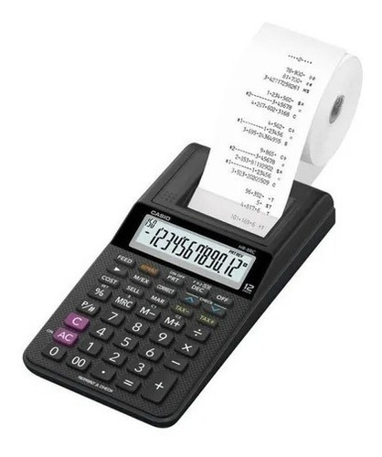 Calculadora Miniprint Casio Hr-8rc  Con Papel  Amsterdamarg