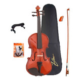 Violino 1/8 Infantil Pro Fire Zelmer Zlm18nv + Espaleira 