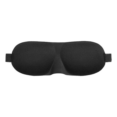 Antifaz 3d Ajustable Dormir Viaje Máscara Ojo Sueño Descanso Negro | MercadoLibre