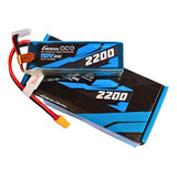 Bateria Lipo 2200mah 11.1v 3s 25c Xt60 Para Carros Rc