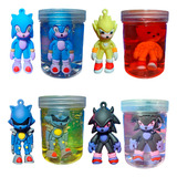 Pote De Slime X3 Sonic Masa Elástica Juguete Regalo Niño 