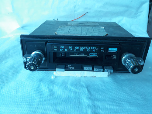 Radio Toca Fitas Cce / Tkr Cm610 Não Sai Som