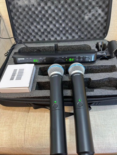 Shure System Blx288 Wireless Microphone Beta 58