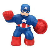 Goo Jit Zu Del Capitán America Squishy Estirable Antiestrés