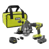 Ryobi P1816 Combo Taladro 1/2 Y Sierra Circular 5 1/2 18v