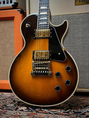 Gibson Les Paul Custom Tobacco Burst Kahler Series 1990