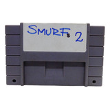 Fita Smurfs 2 Snes Super Nintendo Cartucho Jogo