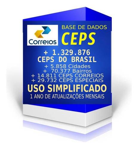 Base Cep E Dne Correios 2024-02 - Completa Download Formatos