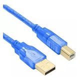 Cable Usb 2.0 Para Impresora 3.0 Metros Blindado Con Filtro