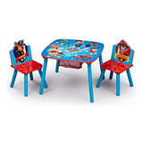 Set Mesa Y Sillas Infantil Paw Patrol 