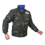 Jaqueta Motocicleta Arizona Racing Camuflada Verde Masculina