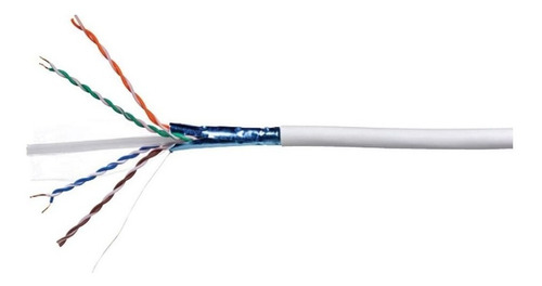 Cable Ftp Cat 6a Lszh 305 Mts Amp 1859218-2 X Metro