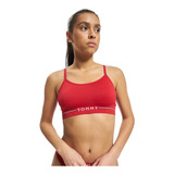 Top Tommy Hilfiger Modal Extra Soft Rojo 100% Original