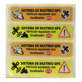 Calcomanías Stickers Reflejantes Para Motocicleta Gps 4p.