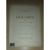 Partitura Dolores Vals Trascripción Guitarra E.m Waldteufel