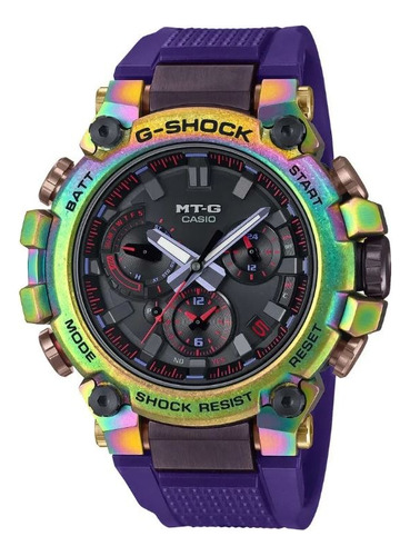 Reloj Casio G-shock Mtg-b3000 Para Caballero Color De La Correa Azul