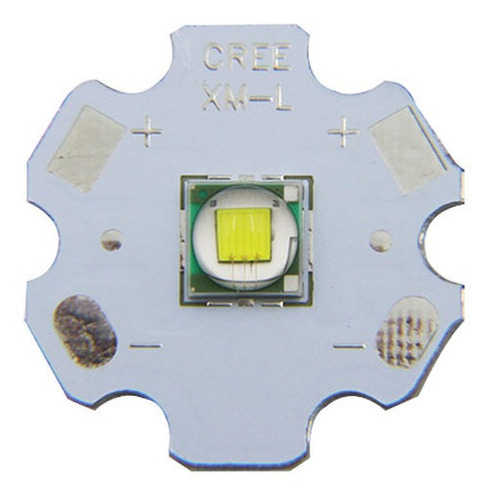 10 Piezas Led Cree 5050 Xml T6 10w 3-4v Pcb 20mm 7 Colores