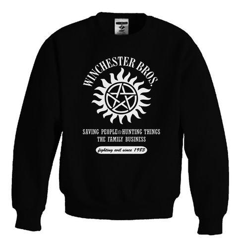Sudadera Sweater Winchester Brothers Logo Todas Tallas Unsx