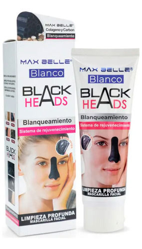 Maxbelle Mascarilla Facial Limpieza Profunda Blanco