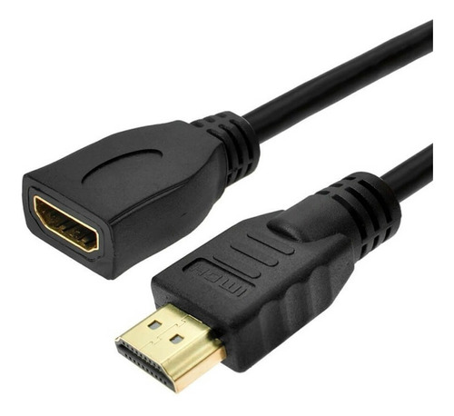 Adaptador De Hdmi Macho A Hdmi Hembra 0,30cm Ver 1.4