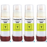 Pack 4 Tinta Compatible Epson T544 L1110 L3210 L3250 L3260