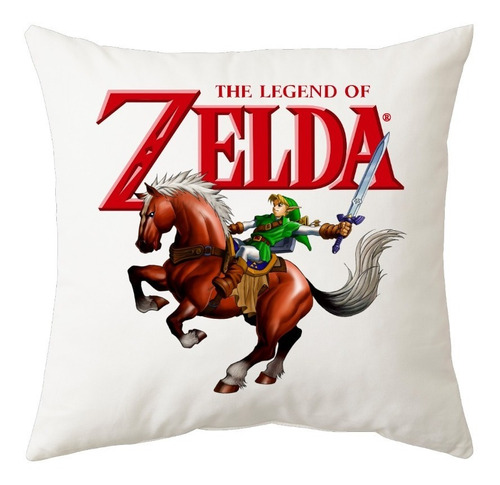 Legend Of Zelda Leyenda Link Y Epona Almohadon Friki Tu Eres