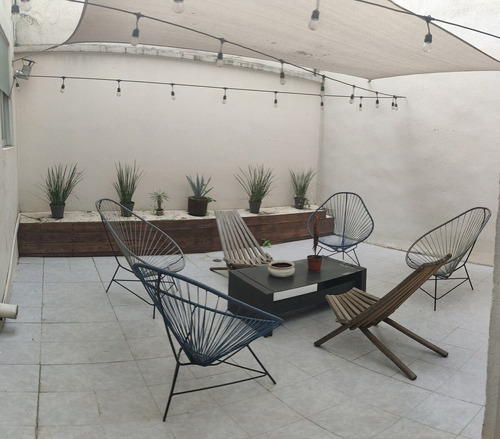 Se Vende Departamento En Calle Cerrada En Tecamachalco Con 3 Terrazas (v)