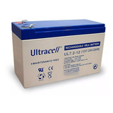 Bateria Gel Ups Leds Alarma 12v 7ah 12 7a Ultracell Original