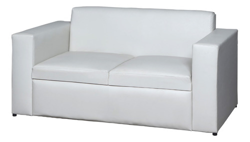 Sillón Sofá Ravena 2 Cuerpos Living Ecocuero