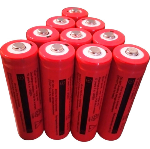 X20 Pack Pilas Baterias 18650 3.7v 8.800 Mah