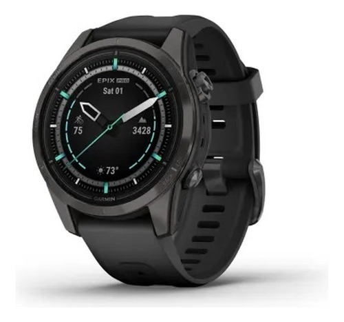 Smartwatch Garmin Epix Pro Gen 2 Zafiro 42mm Sport 1.2in Caixa 42mm De  Polimeros, Pulseira  Preta