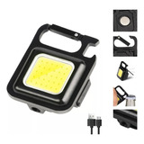 Mini Linterna Recargable Tactica Cob Luz Led Emergencia