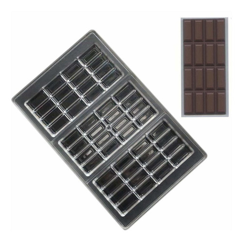 Grainrain Policarbonato Chocolate Bar Moldes Policarbonato C