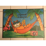 Poster Afiche Garfield Vintage Para Colgar Carton Años 90