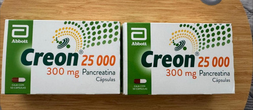Pancreatina 300 Mg - Creon 25000 - Imagen 2