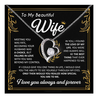 Regalos De Navidad Para Esposa, Collar Para Mi Esposa De Mar