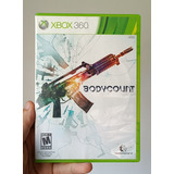 Jogo Bodycount Original Mídia Física Xbox 360
