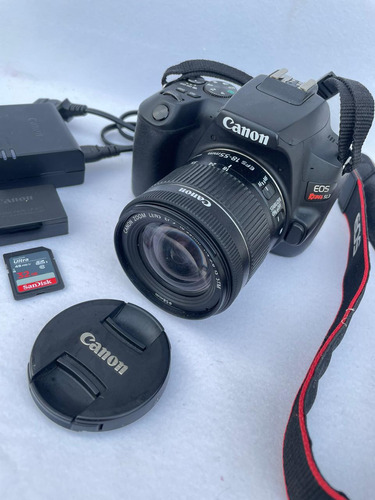 Câmera Canon Eos Rebel Sl3 Com Lente 18-55mm