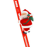 Toy Santa Claus Sube Y Baja Escaleras Musicales .